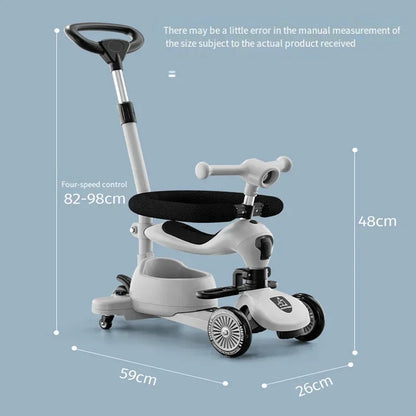 Kismotor és roller 3 in 1